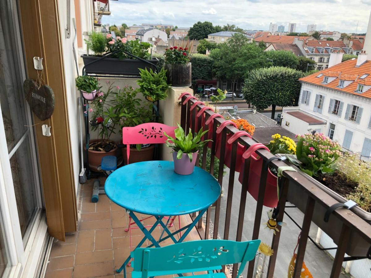 Room With Balcon 20 Minutes From Eiffel Tower Choisy-le-Roi Eksteriør bilde